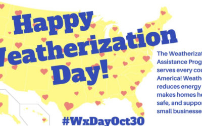 October 30th is National Weatherization Day