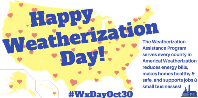 October 30th is National Weatherization Day